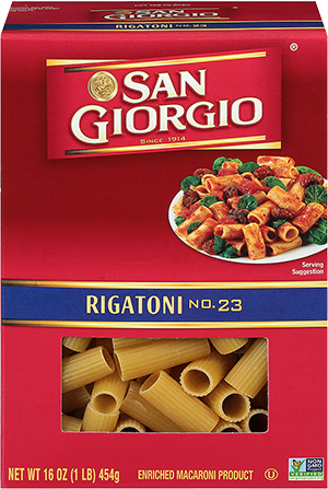 box of rigatoni