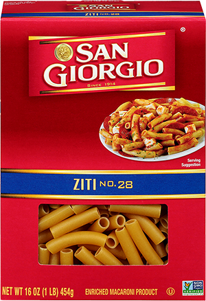 box of ziti